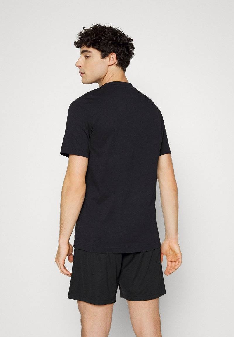 adidas Performance adidas Performance ENTRADA TEE - Print T-shirt - black Nur noch ein Tag übrig