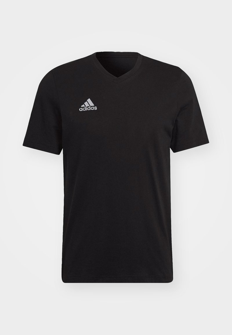 adidas Performance adidas Performance ENTRADA TEE - Print T-shirt - black Nur noch ein Tag übrig