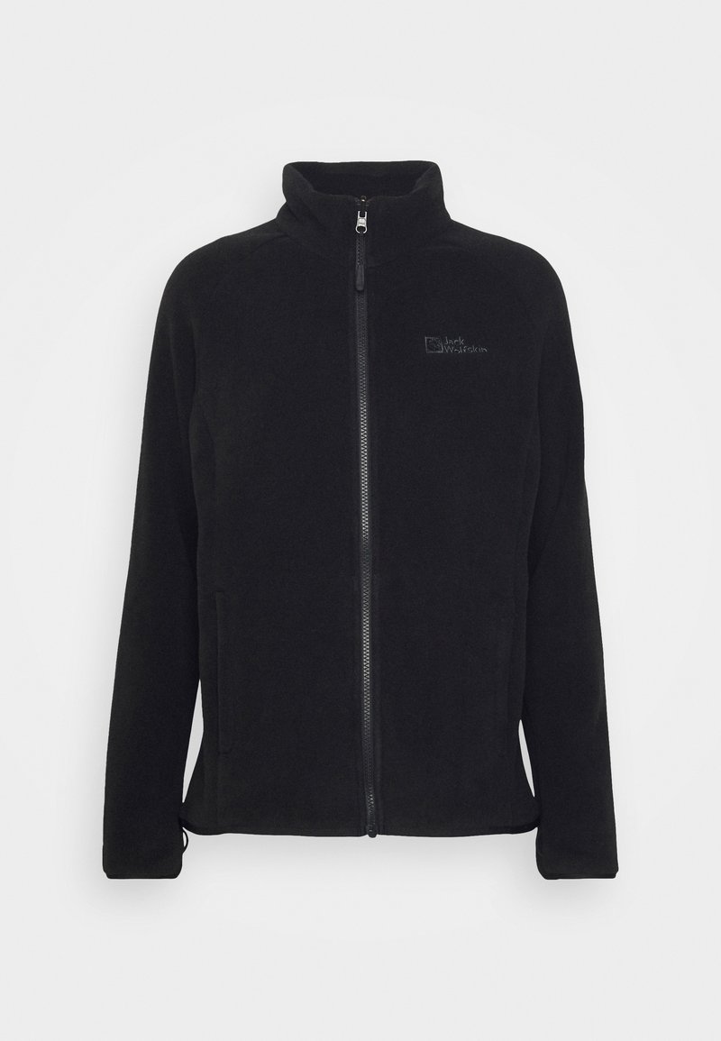 Jack Wolfskin Jack Wolfskin MOONRISE - Fleece jacket - black Riesige Rabatte