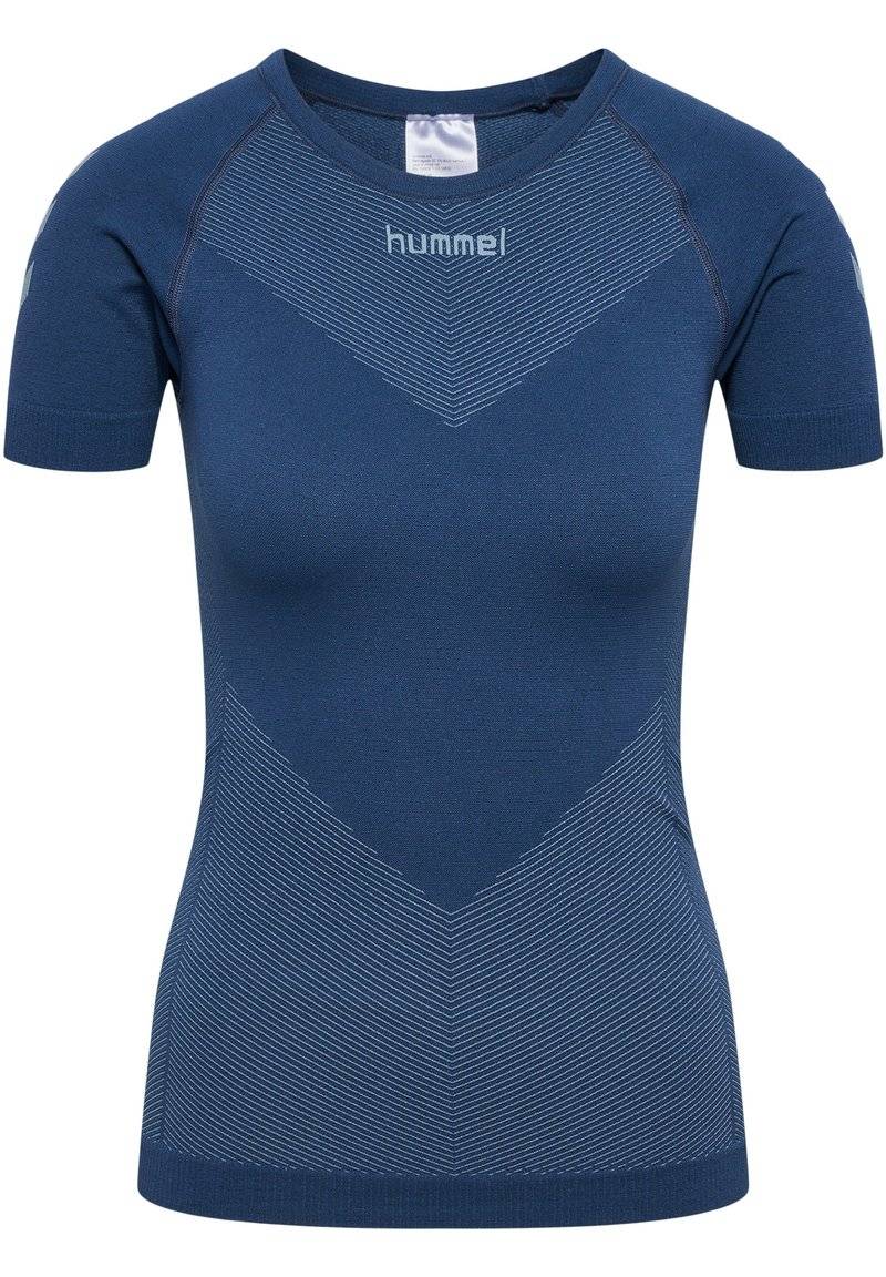 Hummel Hummel FIRST SEAMLESS - Sports T-shirt - vintage indigo 50% Rabatt mit kostenlosem Versand