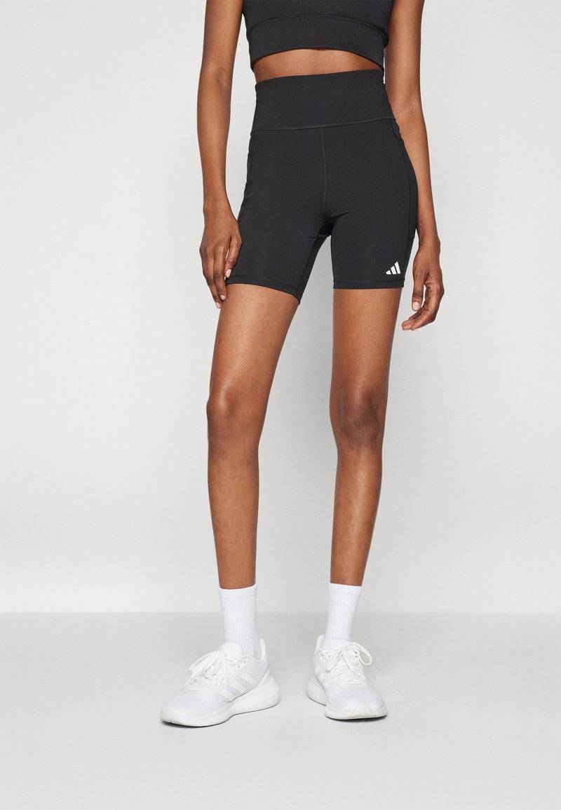 adidas Performance adidas Performance OWN THE RUN SHORT - Leggings - black Clearance-Verkauf
