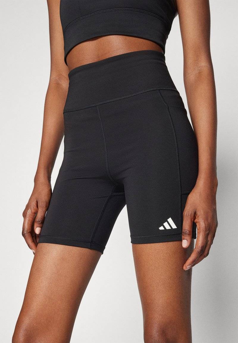 adidas Performance adidas Performance OWN THE RUN SHORT - Leggings - black Clearance-Verkauf