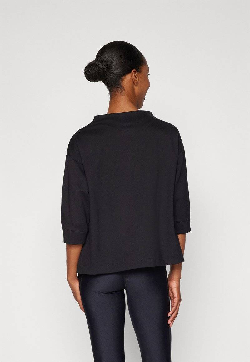 DKNY DKNY STACKED LOGO POPOVER - Long sleeved top - black Im Verkauf