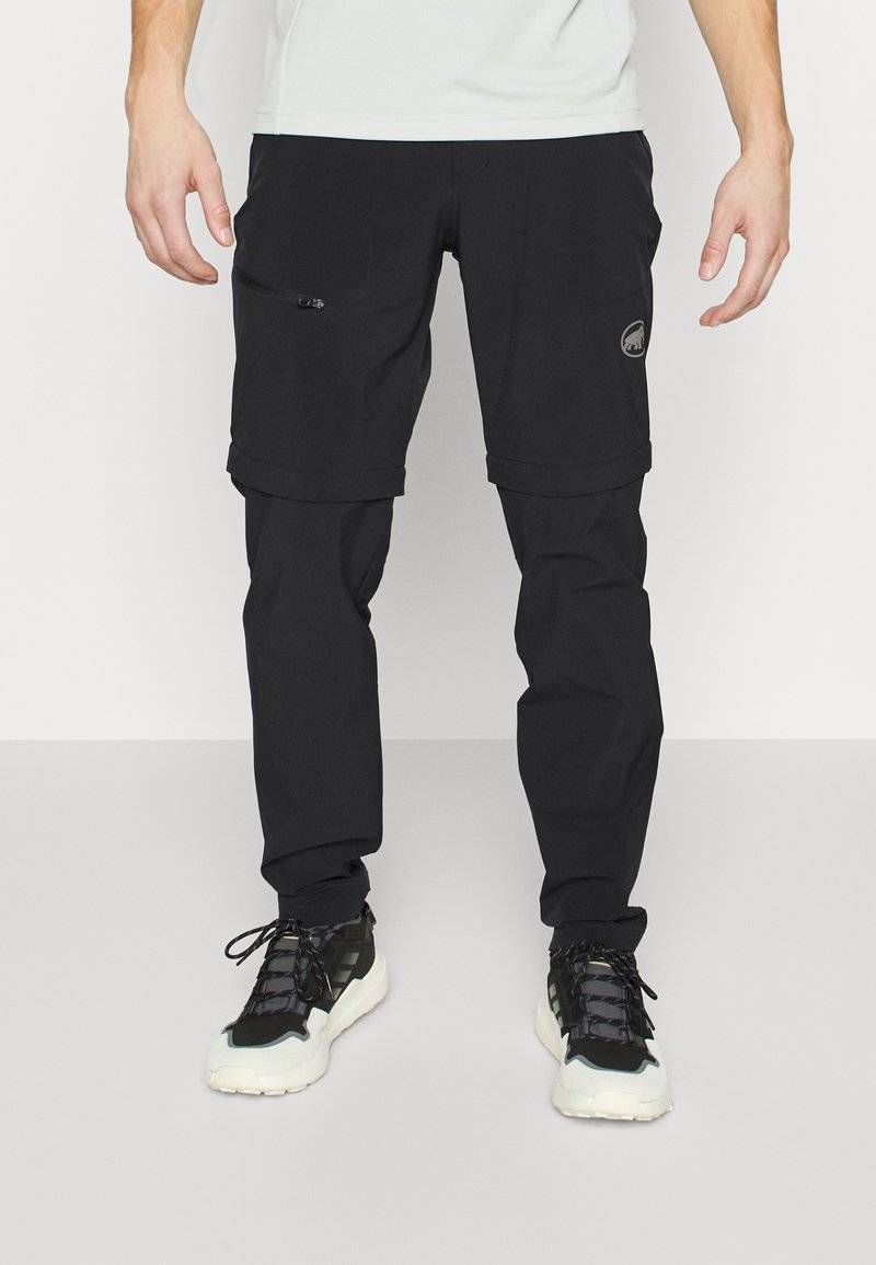 Mammut Mammut RUNBOLD ZIP OFF PANTS MEN - Outdoor trousers - black Verkauf