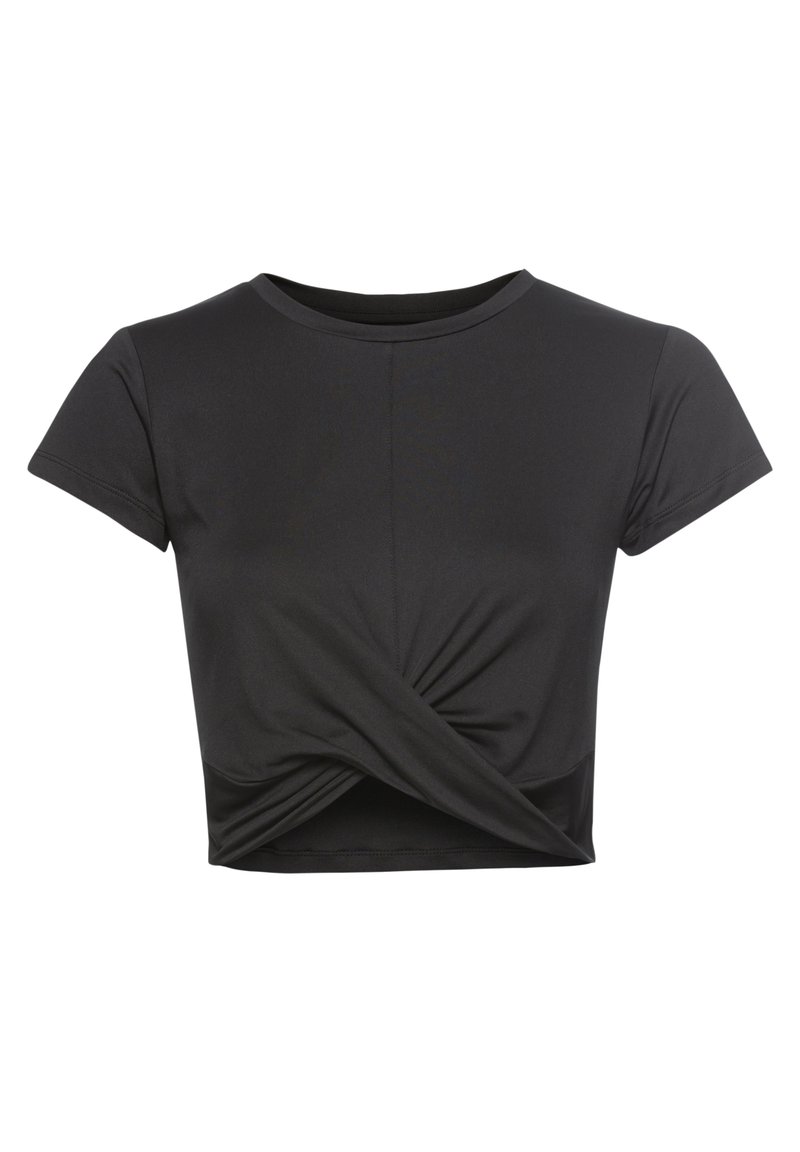 LASCANA Active LASCANA Active Basic T-shirt - schwarz Schlussverkauf