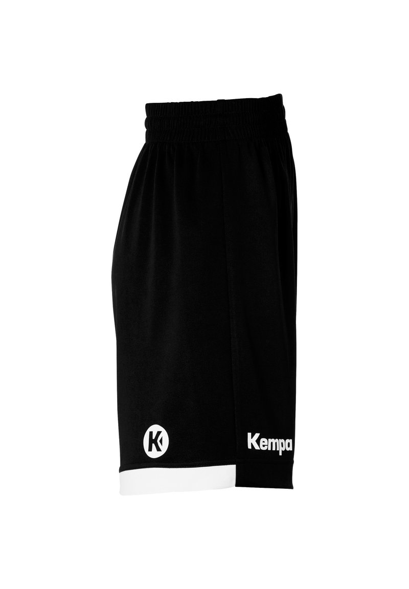 Kempa Kempa PLAYER LONG - Sports shorts - schwarz weiß Kostenloser Versand