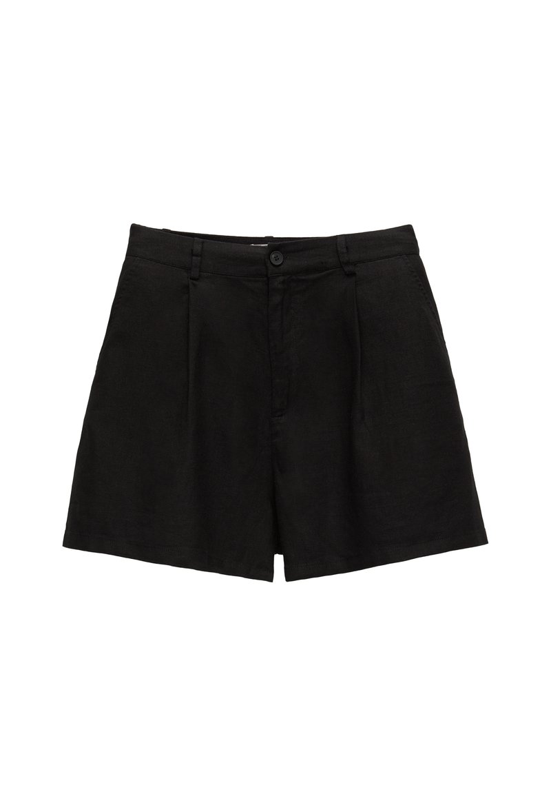 PULL&BEAR PULL&BEAR RUSTIC - BERMUDA - Shorts - black Sonderangebot