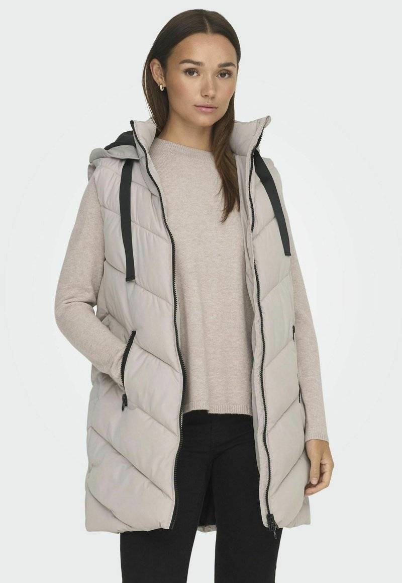 JDY JDY SKYLAR OTW - Waistcoat - chateau gray Rabatt