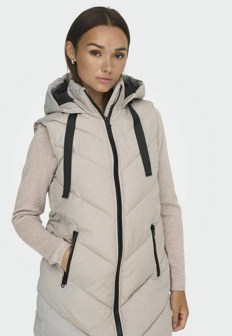 JDY JDY SKYLAR OTW - Waistcoat - chateau gray Rabatt