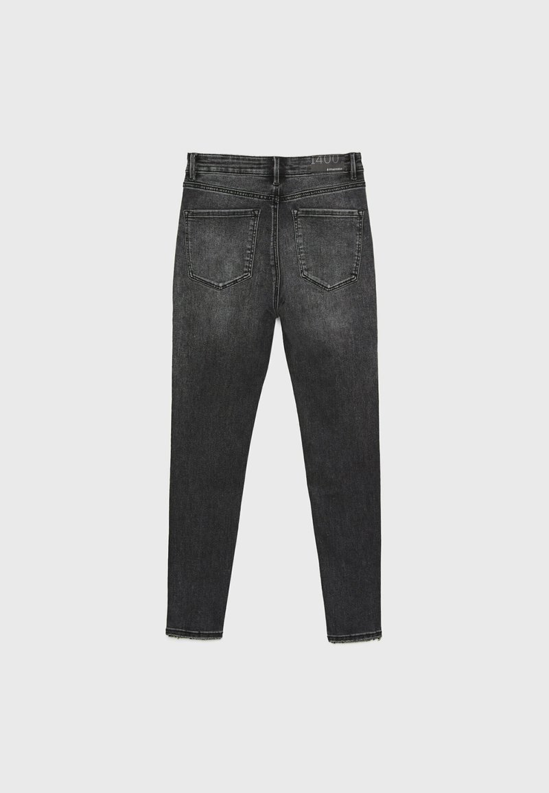 Stradivarius Stradivarius Jeans Skinny Fit - black denim Günstig kaufen