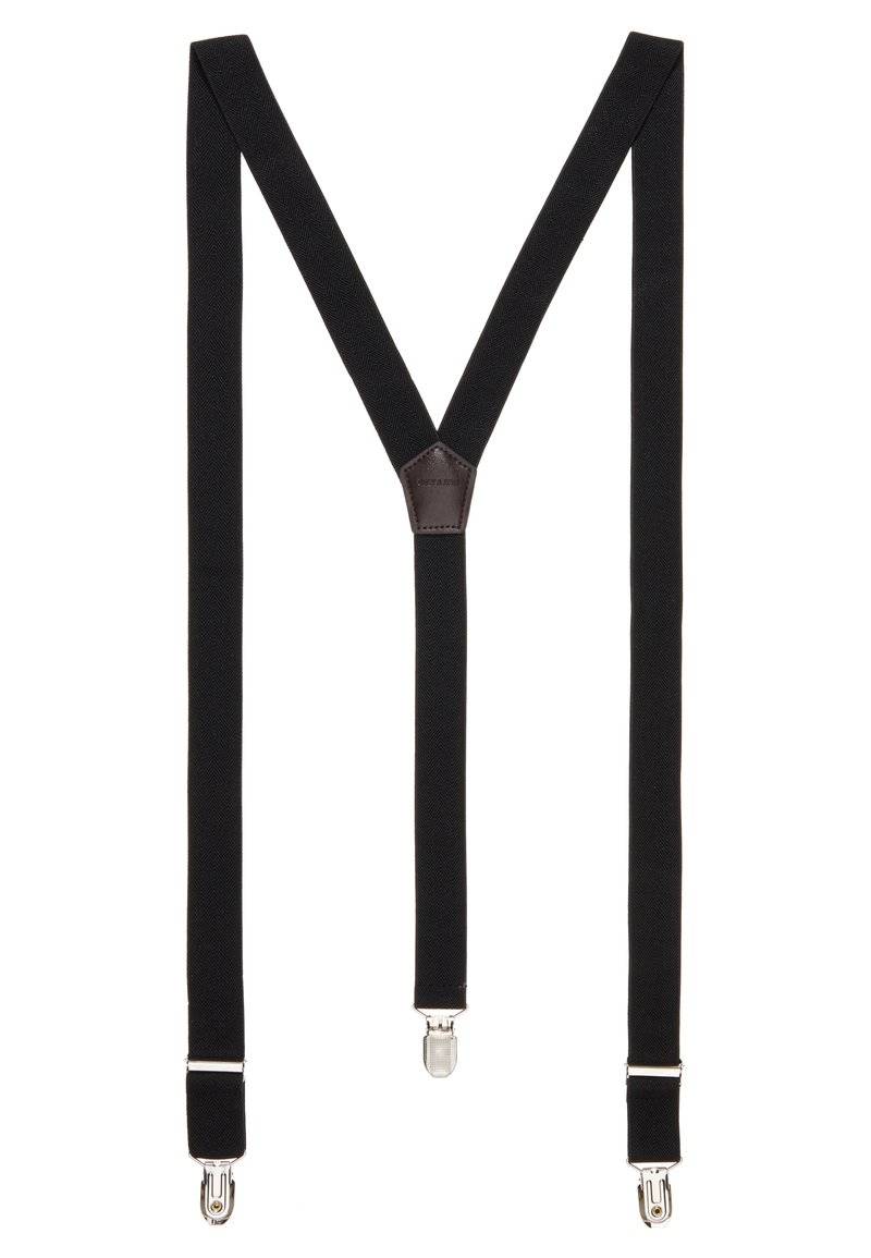 Only & Sons Only & Sons ONSBOWTIE SUSPENDER UNISEX SET - Bow tie - black Exklusivangebot