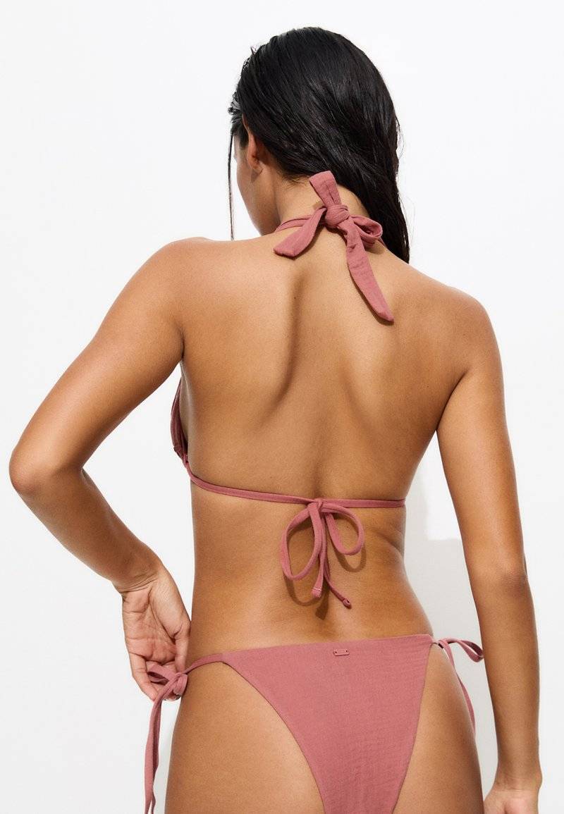 PULL&BEAR PULL&BEAR TEXTURED - Bikini bottoms - light pink Preisnachlass