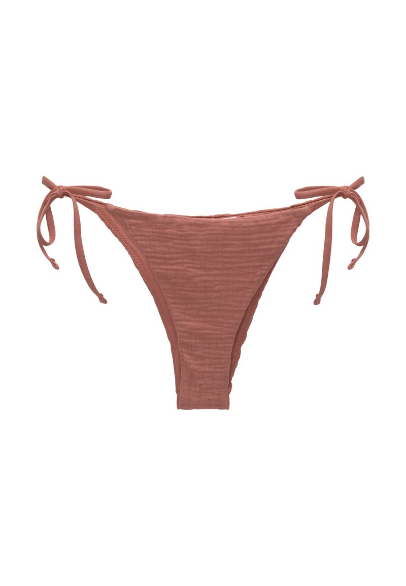 PULL&BEAR PULL&BEAR TEXTURED - Bikini bottoms - light pink Preisnachlass