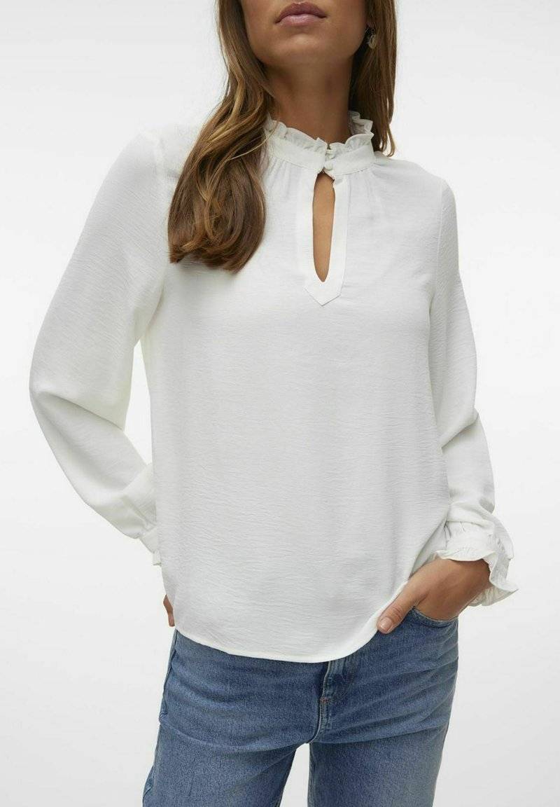 Vero Moda Vero Moda Blouse - snow white Saisonschlussverkauf