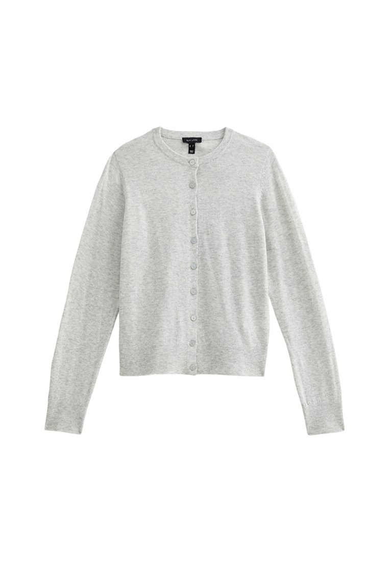 New Look New Look CREW NECK - Cardigan - pale grey Cyber Monday