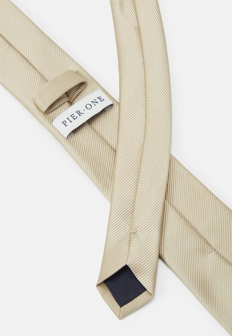 Pier One Pier One Tie - beige Zeitlich begrenztes Angebot