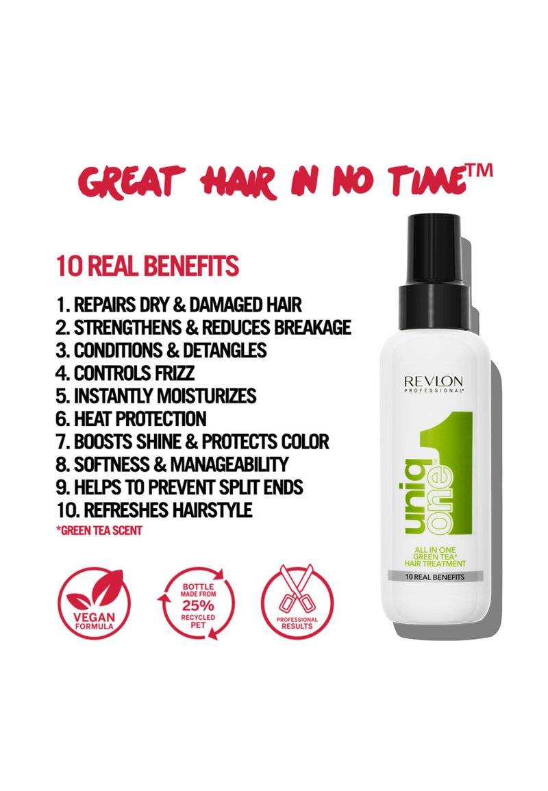Revlon Professional Revlon Professional UNIQONE™ ALL IN ONE HAIR TREATMENT 10 REAL BENEFITS, GREEN TEA - Hair treatment Letzte 2 Tage