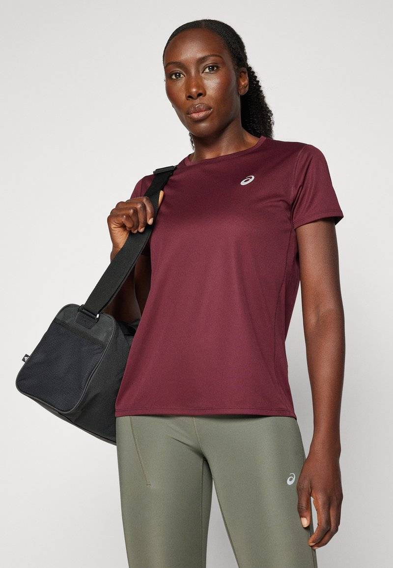 ASICS ASICS CORE TOP - Sports T-shirt - deep mars Online Shopping