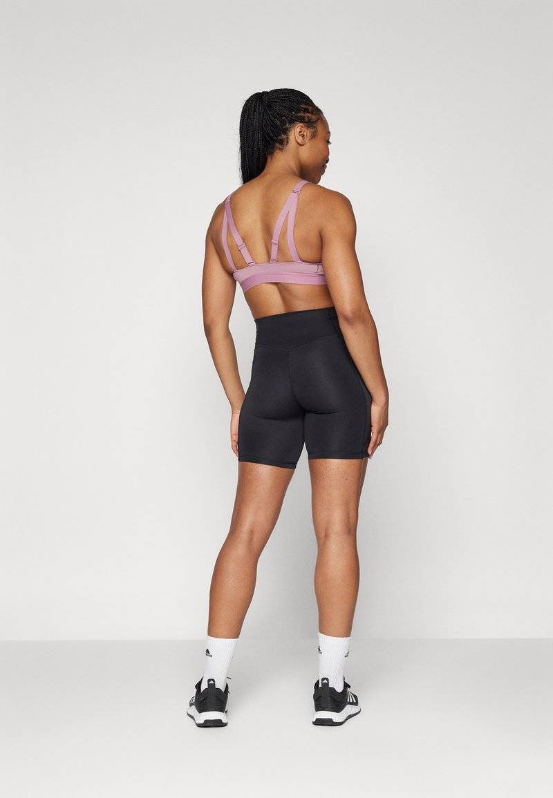 adidas Performance adidas Performance OPTIME ESSENTIALS STASH POCKET SHORT - Leggings - black Valentinstagsangebot