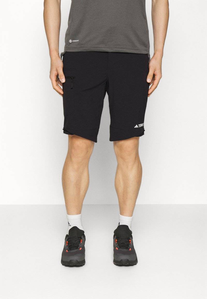 Adidas Terrex Adidas Terrex TERREX UTILITAS HIKING ZIP-OFF - Outdoor trousers - black Top Angebot
