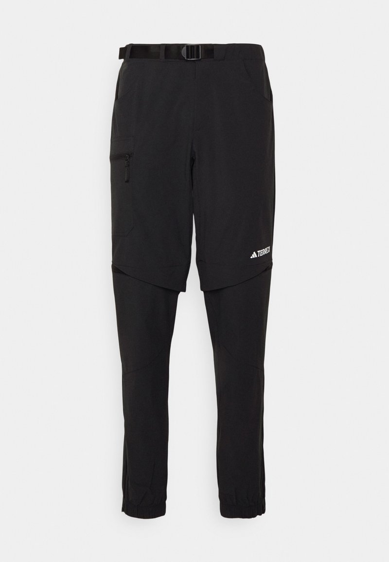Adidas Terrex Adidas Terrex TERREX UTILITAS HIKING ZIP-OFF - Outdoor trousers - black Top Angebot
