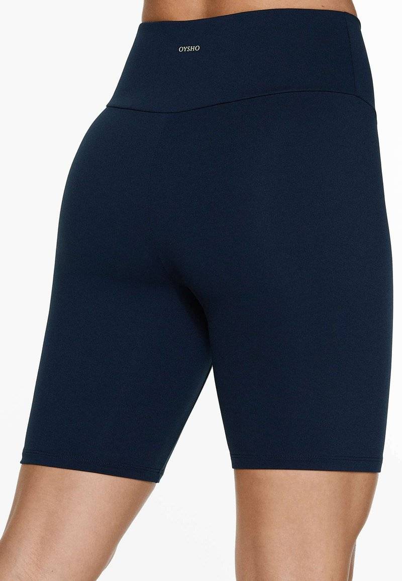 OYSHO OYSHO COMFORTLUX HIGH-RISE - Leggings - dark blue Exklusive Angebote