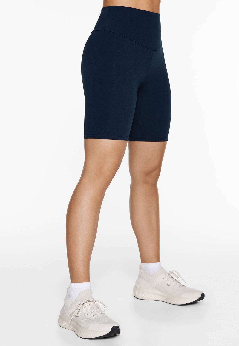 OYSHO OYSHO COMFORTLUX HIGH-RISE - Leggings - dark blue Exklusive Angebote