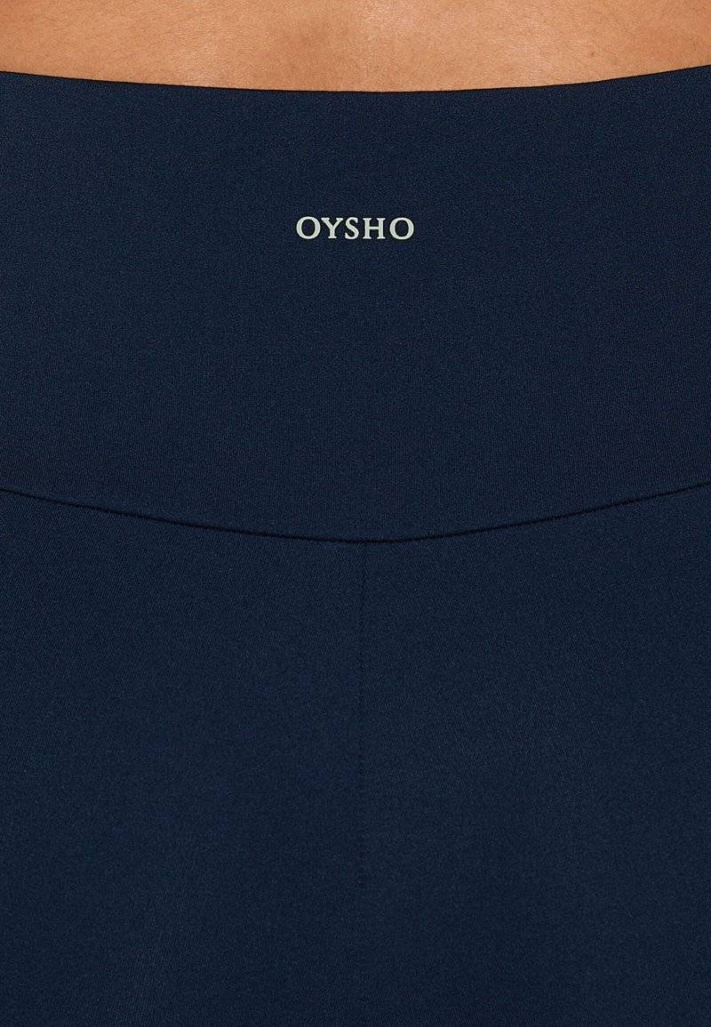 OYSHO OYSHO COMFORTLUX HIGH-RISE - Leggings - dark blue Exklusive Angebote
