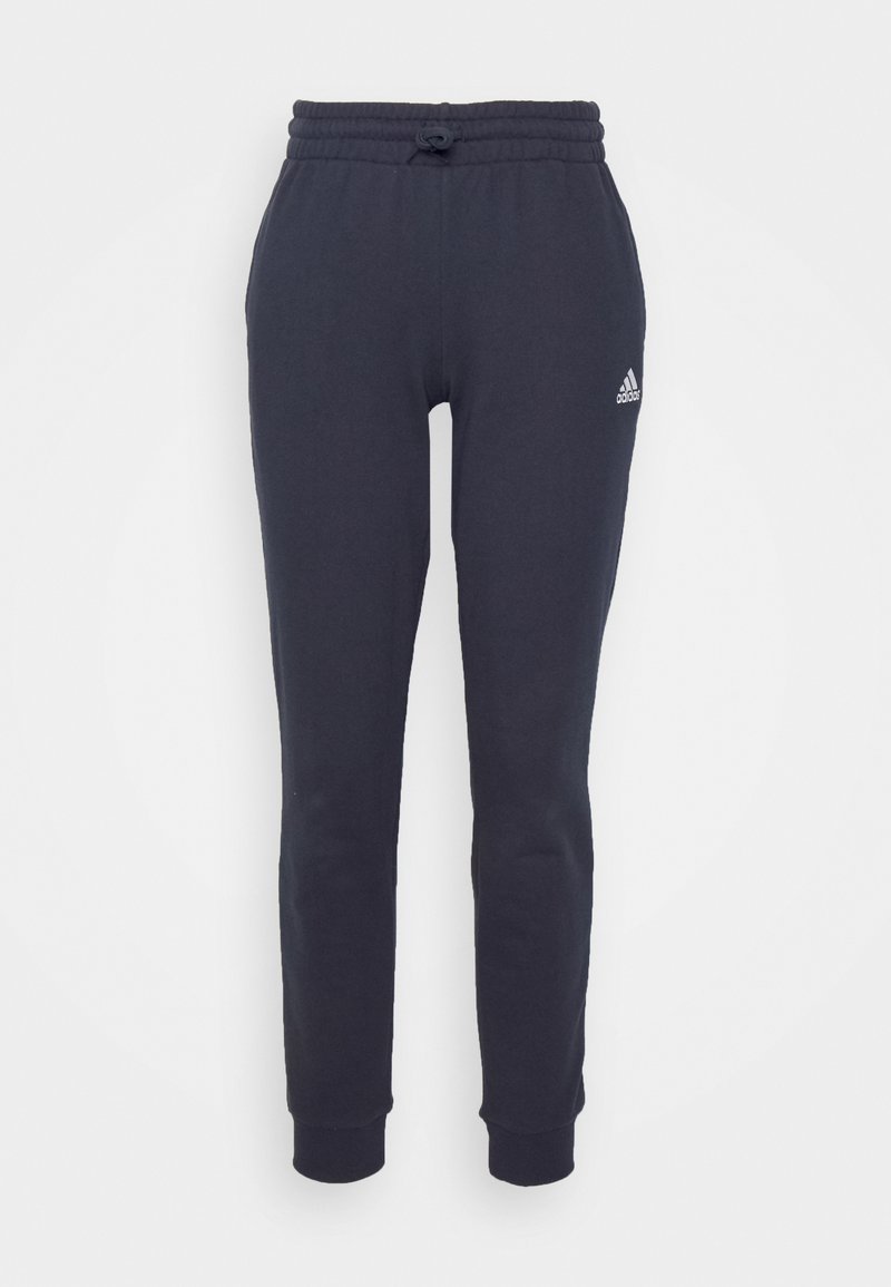 adidas Sportswear adidas Sportswear ESSENTIALS LINEAR CUFFED - Tracksuit bottoms - legend ink Saisonale Angebote