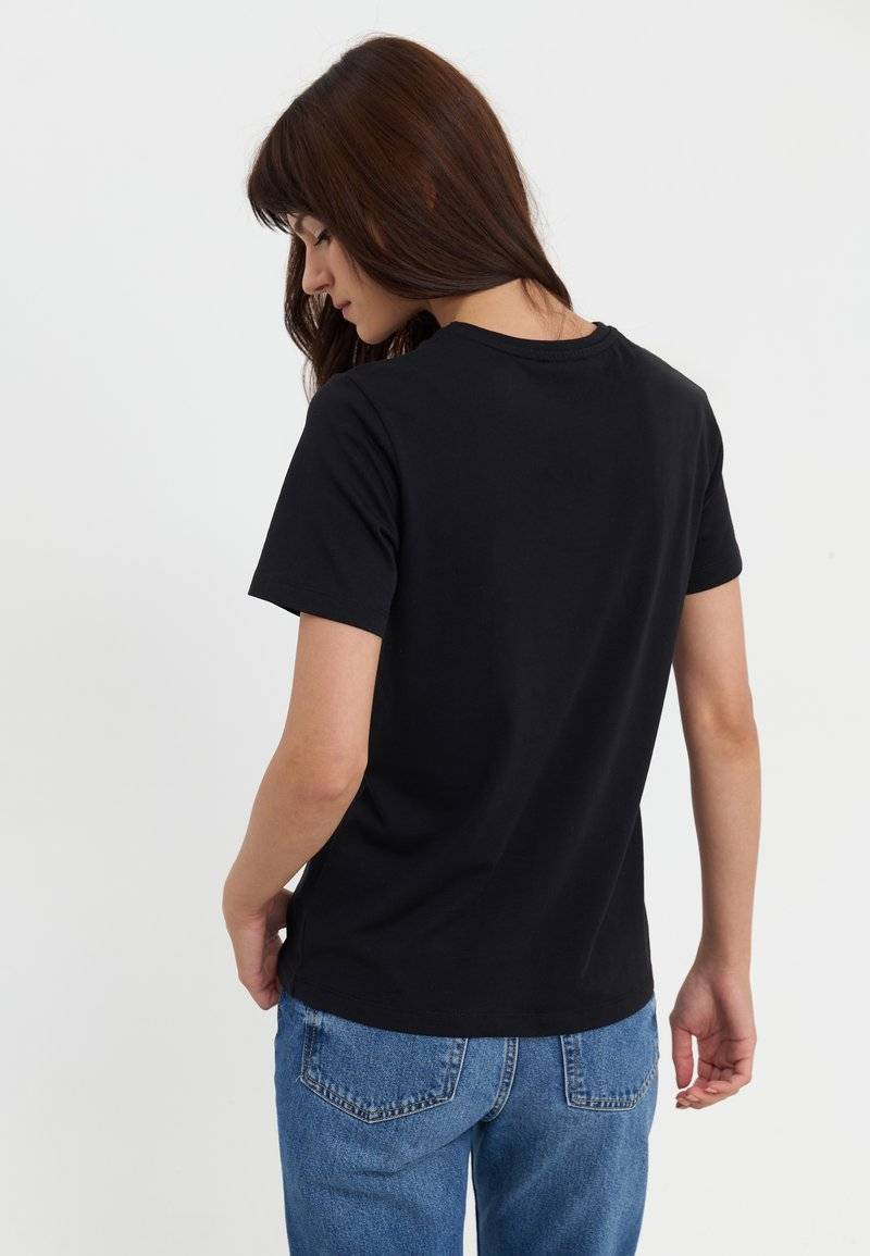 Even&Odd Even&Odd Print T-shirt - black Kauf eins, bekomm eins gratis