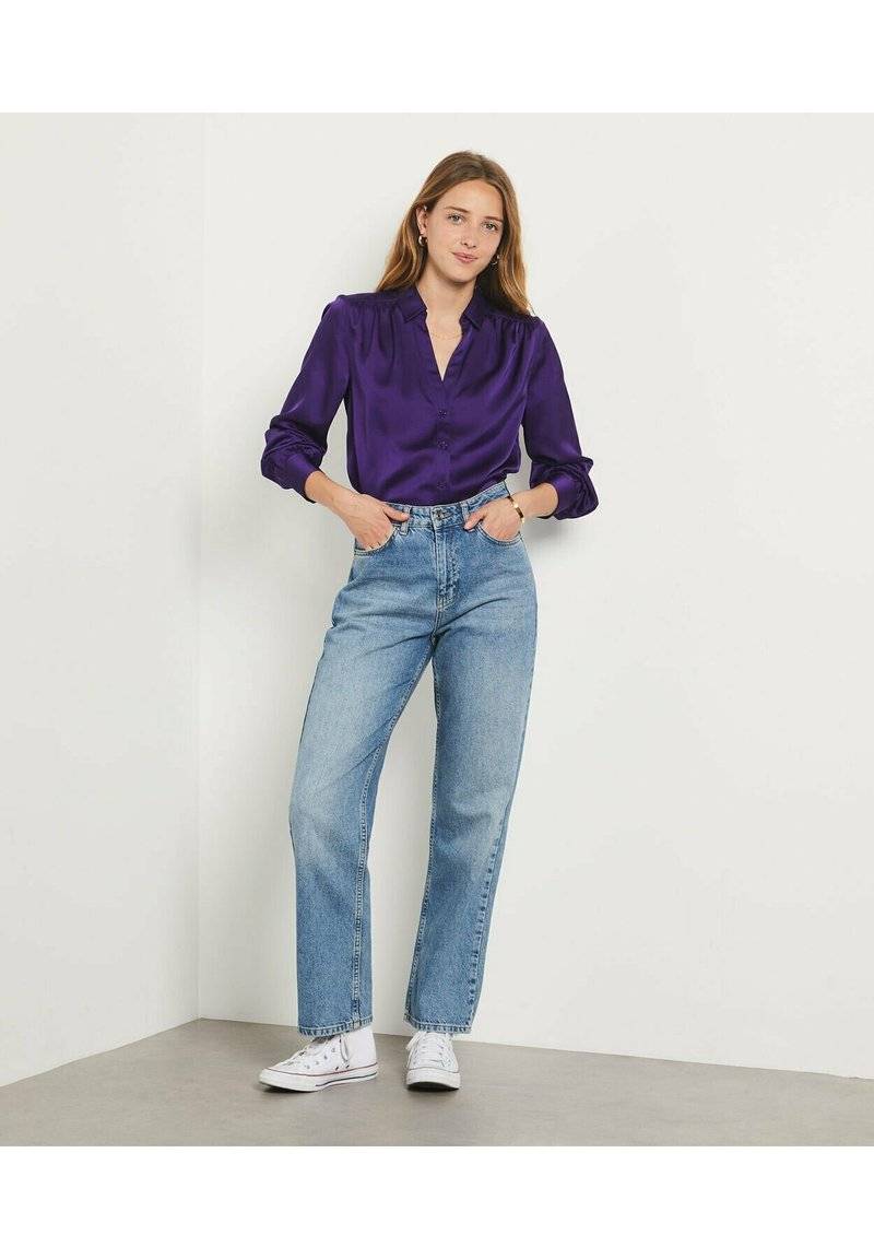 Etam Etam EOLYA - Button-down blouse - violet Letzter Tag