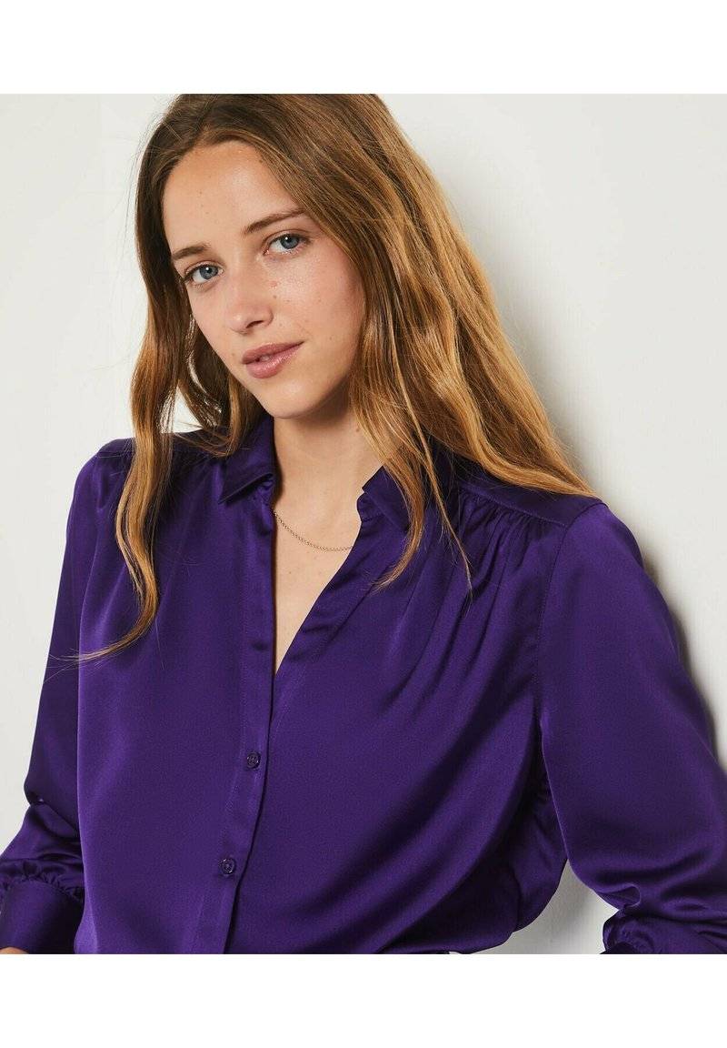 Etam Etam EOLYA - Button-down blouse - violet Letzter Tag