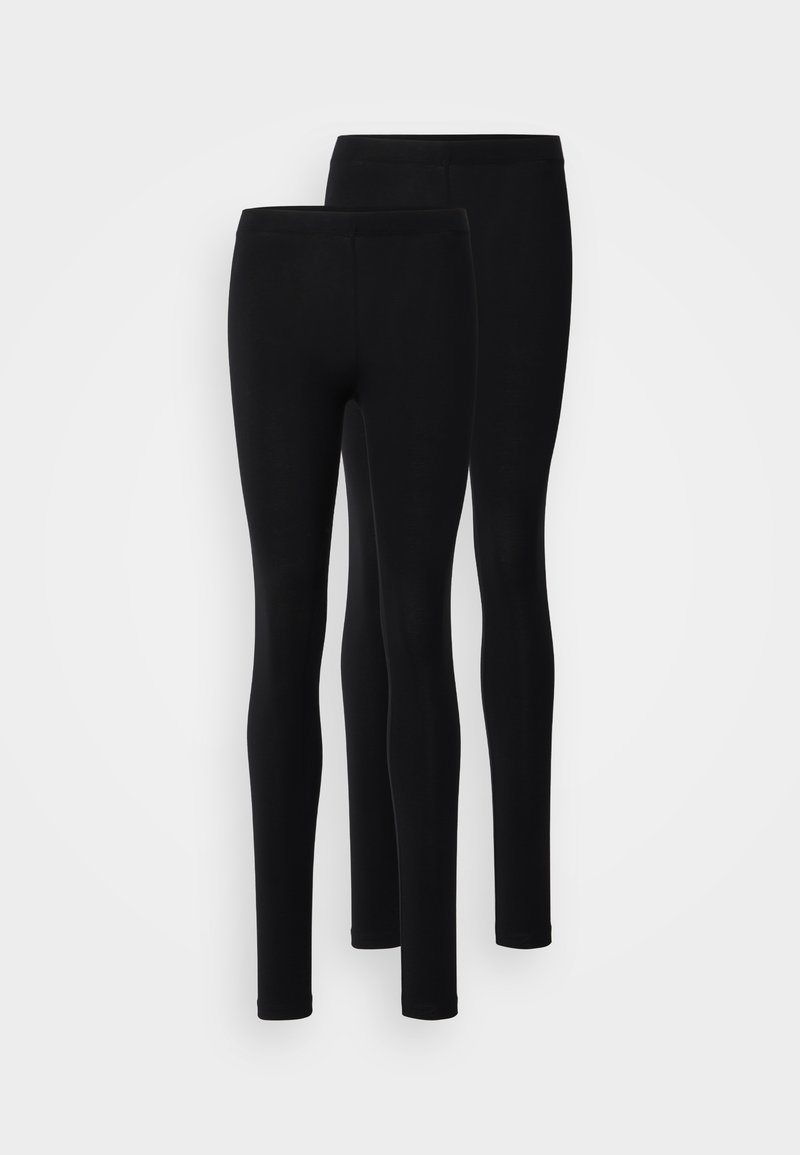 Even&Odd Even&Odd 2 PACK - Leggings - Trousers - black Bis zu 50% Rabatt