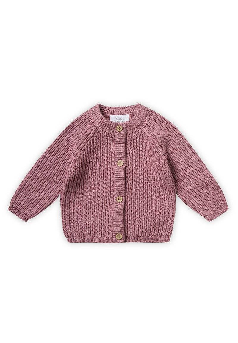 Stellou & friends Stellou & friends UNISEX - Cardigan - rose melange Sonderangebot der Fabrik