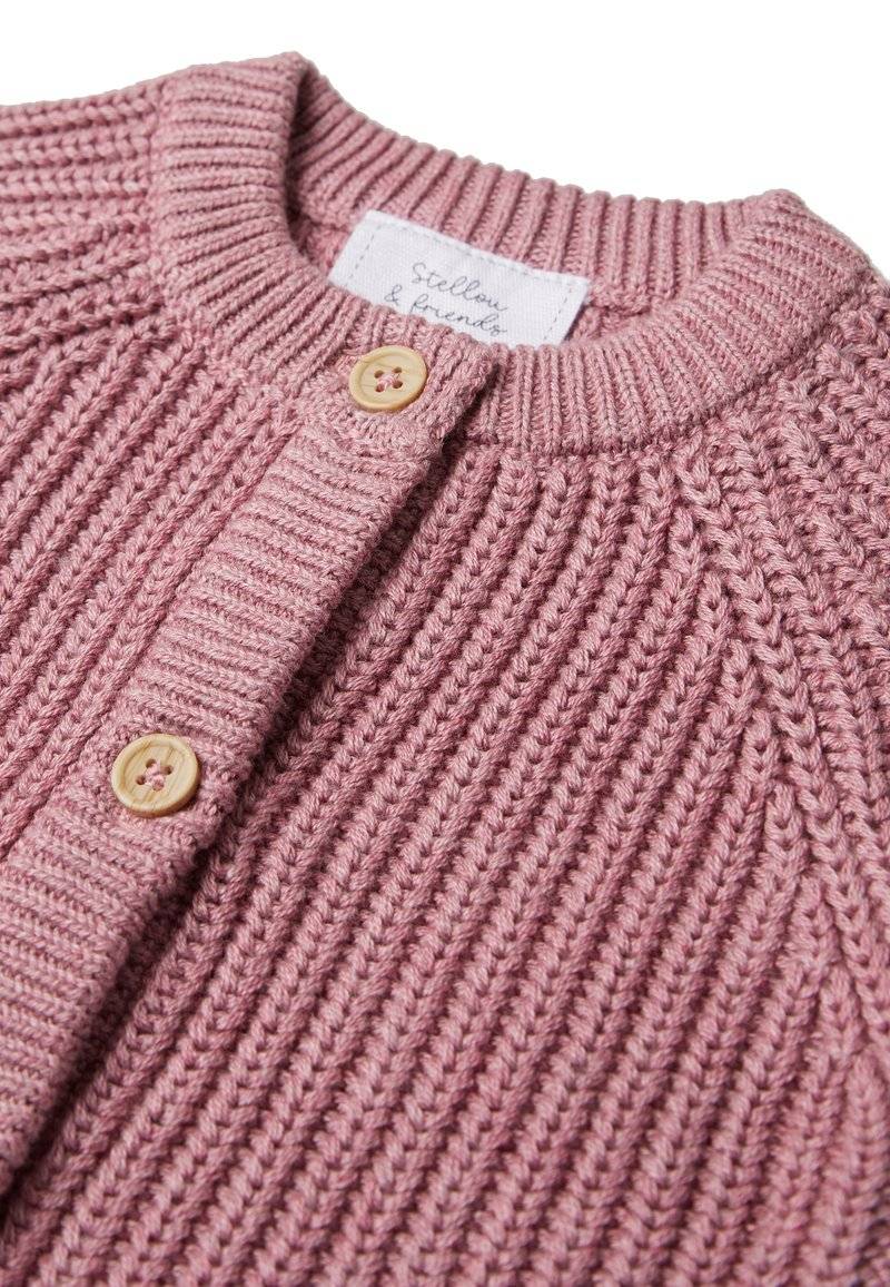 Stellou & friends Stellou & friends UNISEX - Cardigan - rose melange Sonderangebot der Fabrik