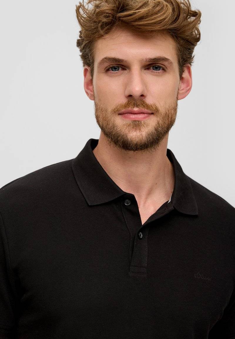 s.Oliver s.Oliver Polo shirt - schwarz Bis zu 55% Rabatt
