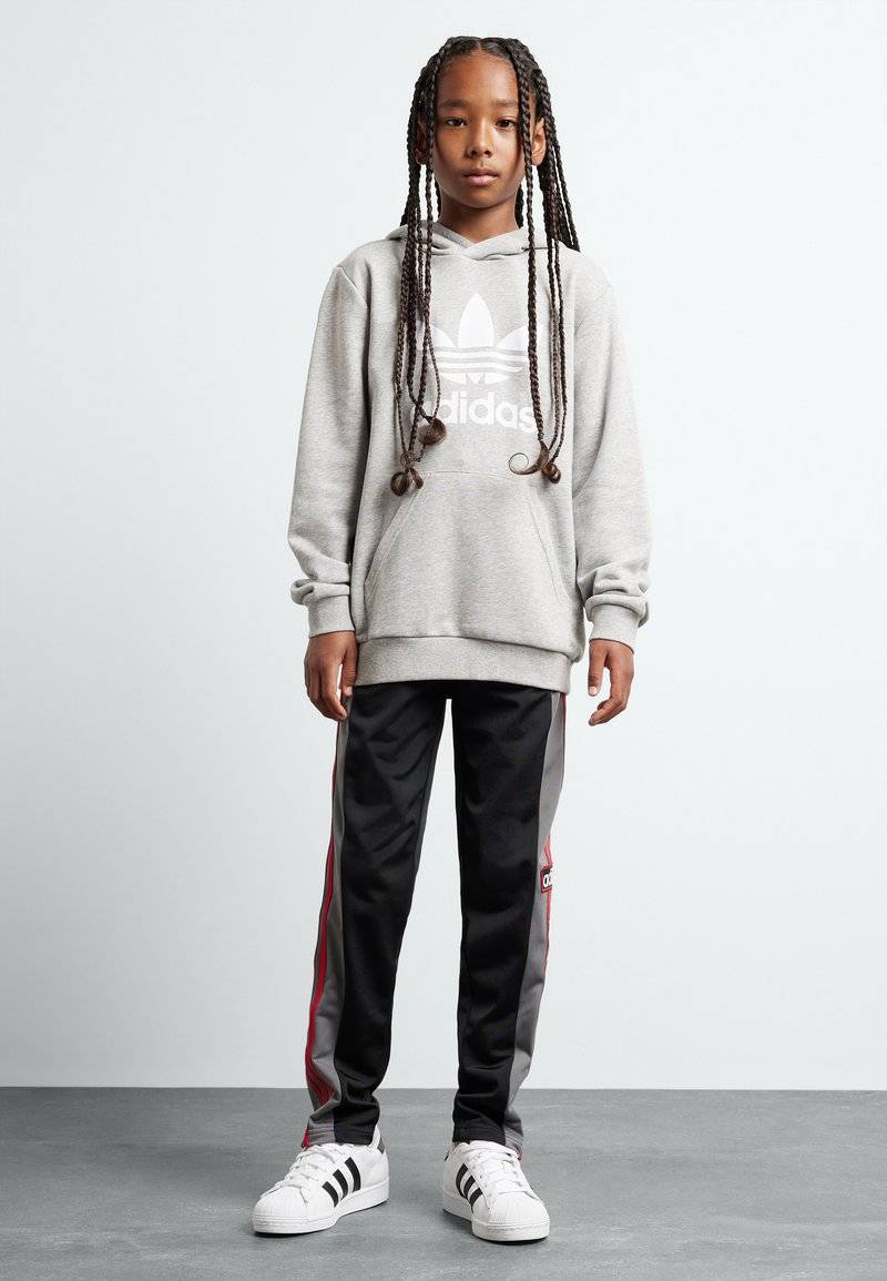adidas Originals adidas Originals TREFOIL KIDS - Hoodie - medium grey heather Nur noch ein Tag übrig
