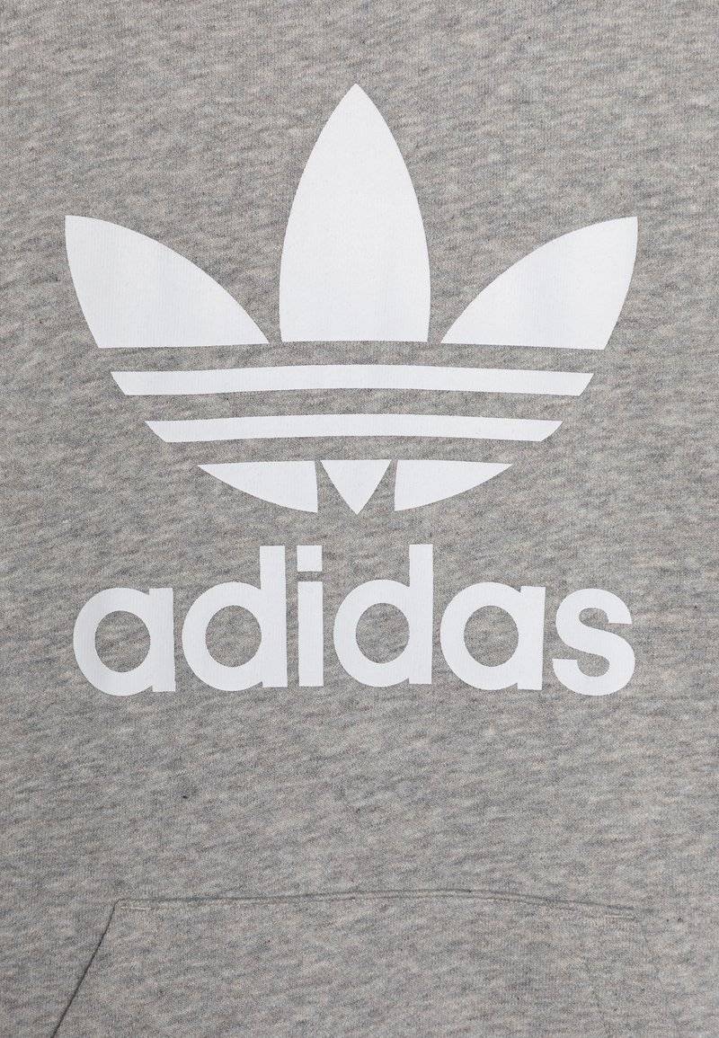 adidas Originals adidas Originals TREFOIL KIDS - Hoodie - medium grey heather Nur noch ein Tag übrig