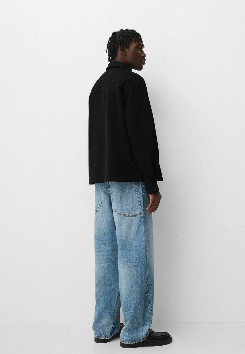 Bershka Bershka Summer jacket - black Super Rabatt