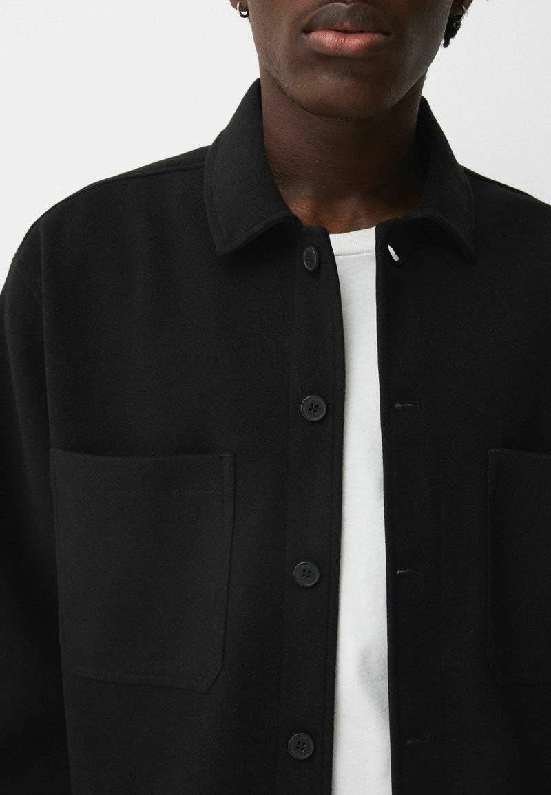 Bershka Bershka Summer jacket - black Super Rabatt