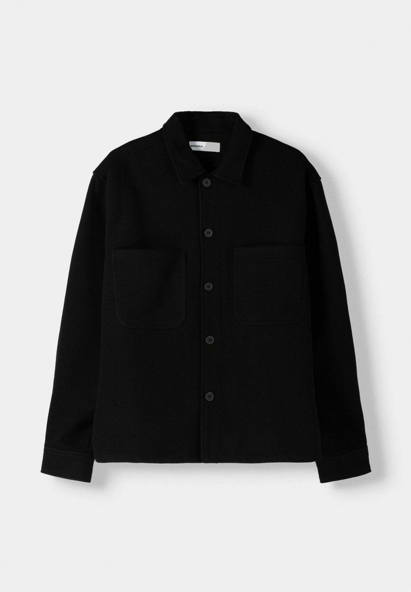 Bershka Bershka Summer jacket - black Super Rabatt