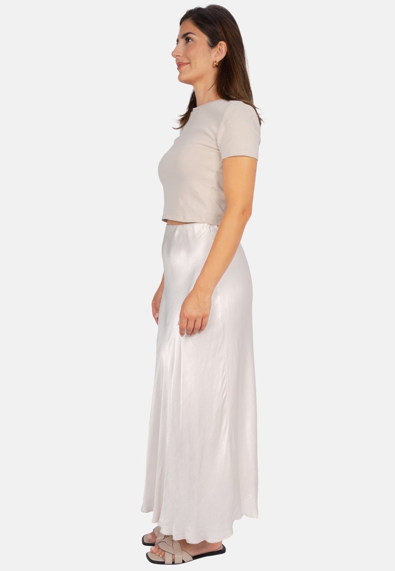 Seasons of April Seasons of April LILLY - Maxi skirt - creme 50% Rabatt mit kostenlosem Versand