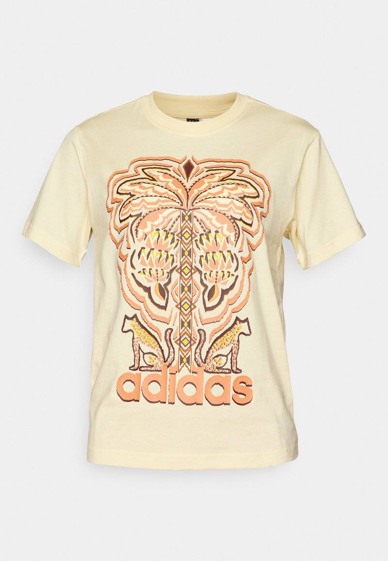 adidas Sportswear adidas Sportswear ADIDAS FARM RIO GRAPHIC - Print T-shirt - easy yellow Großer Ausverkauf