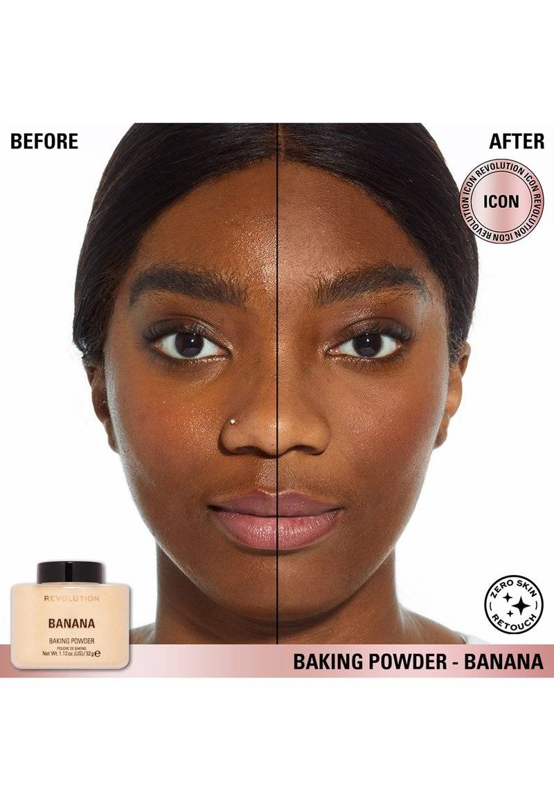 Makeup Revolution Makeup Revolution LOOSE BAKING POWDER - Powder - banana Saisonschlussverkauf