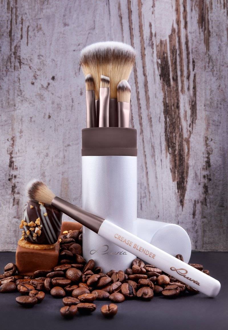 Luvia Cosmetics Luvia Cosmetics TRAVEL SET - Makeup brush set Große Rabatte