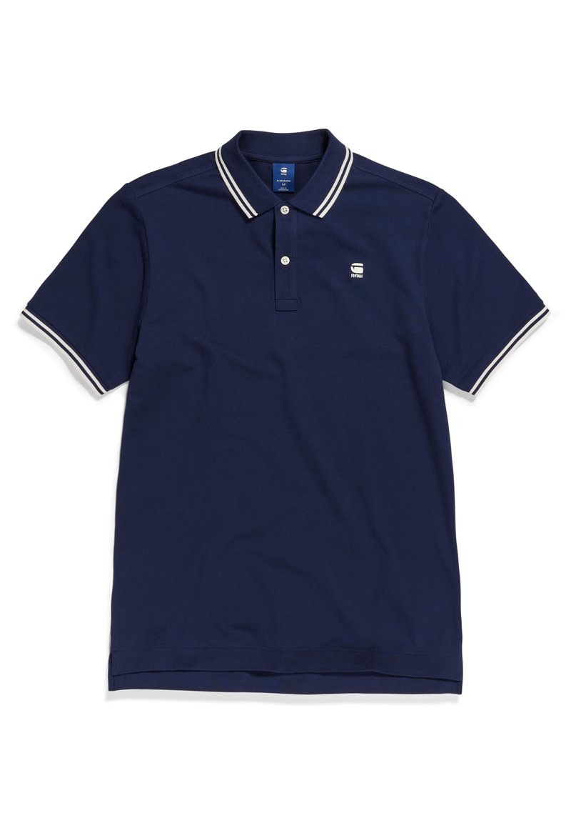 G-STAR G-STAR DUNDA SLIM STRIPE - Polo shirt - sartho blue Sonderangebote