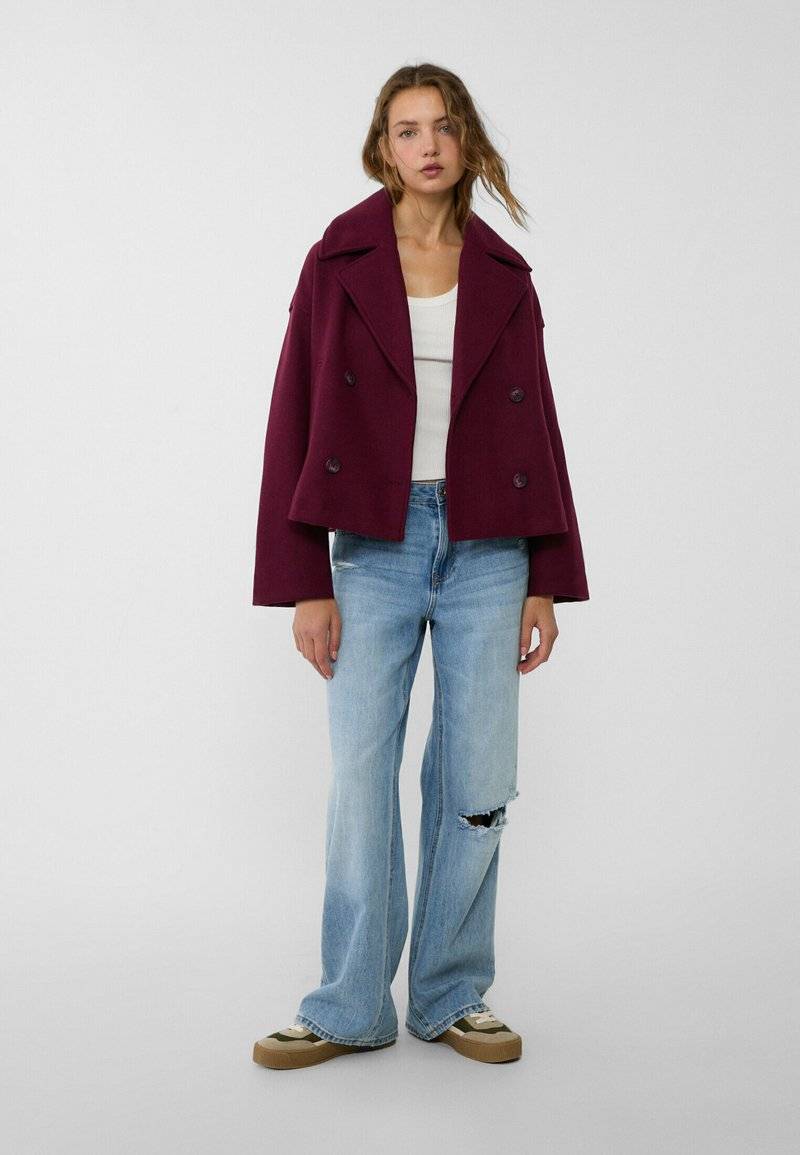 Stradivarius Stradivarius SOFT - Blazer - bordeaux VIP-Rabatte