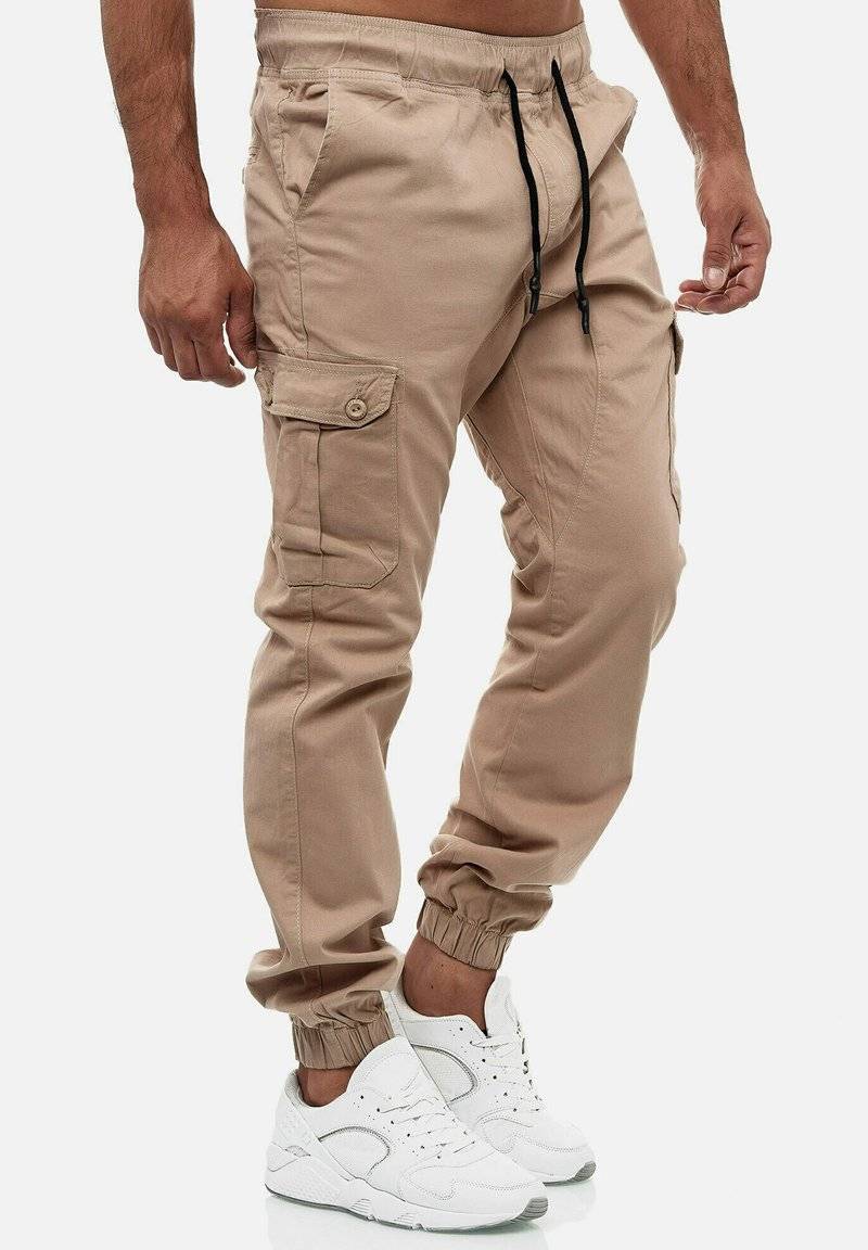 Tazzio Tazzio Cargo trousers - beige Wochenangebot