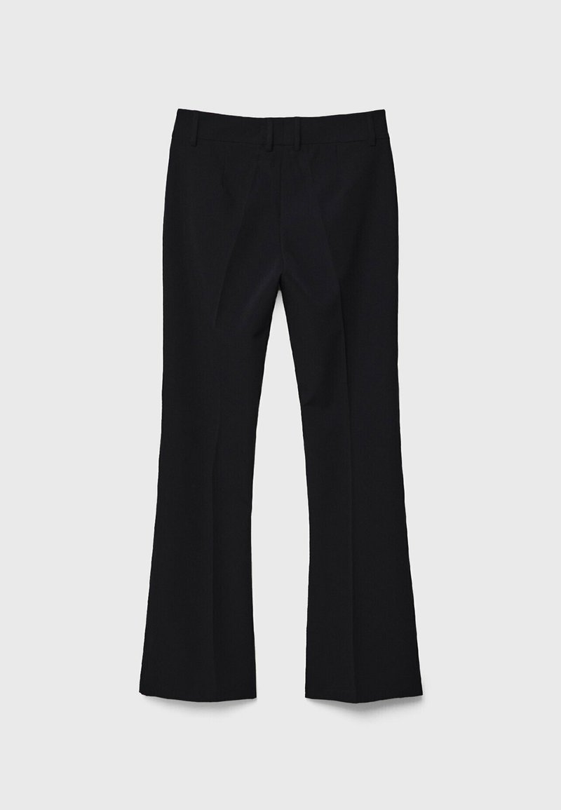 Stradivarius Stradivarius TAILORED FLARED - Trousers - black Neueste Stile