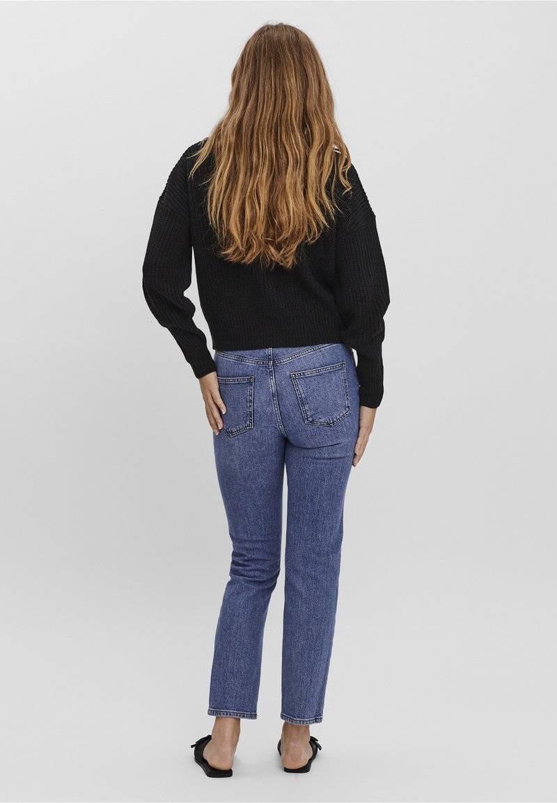 Vero Moda Vero Moda VMLEA VNECK - Cardigan - black Letzter Tag